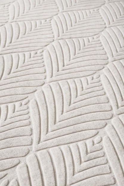 Yaprak Desenli Premium Seri Özel Kaymaz Taban Banyo Paspası 2'li Set 50x60 ve 60x100