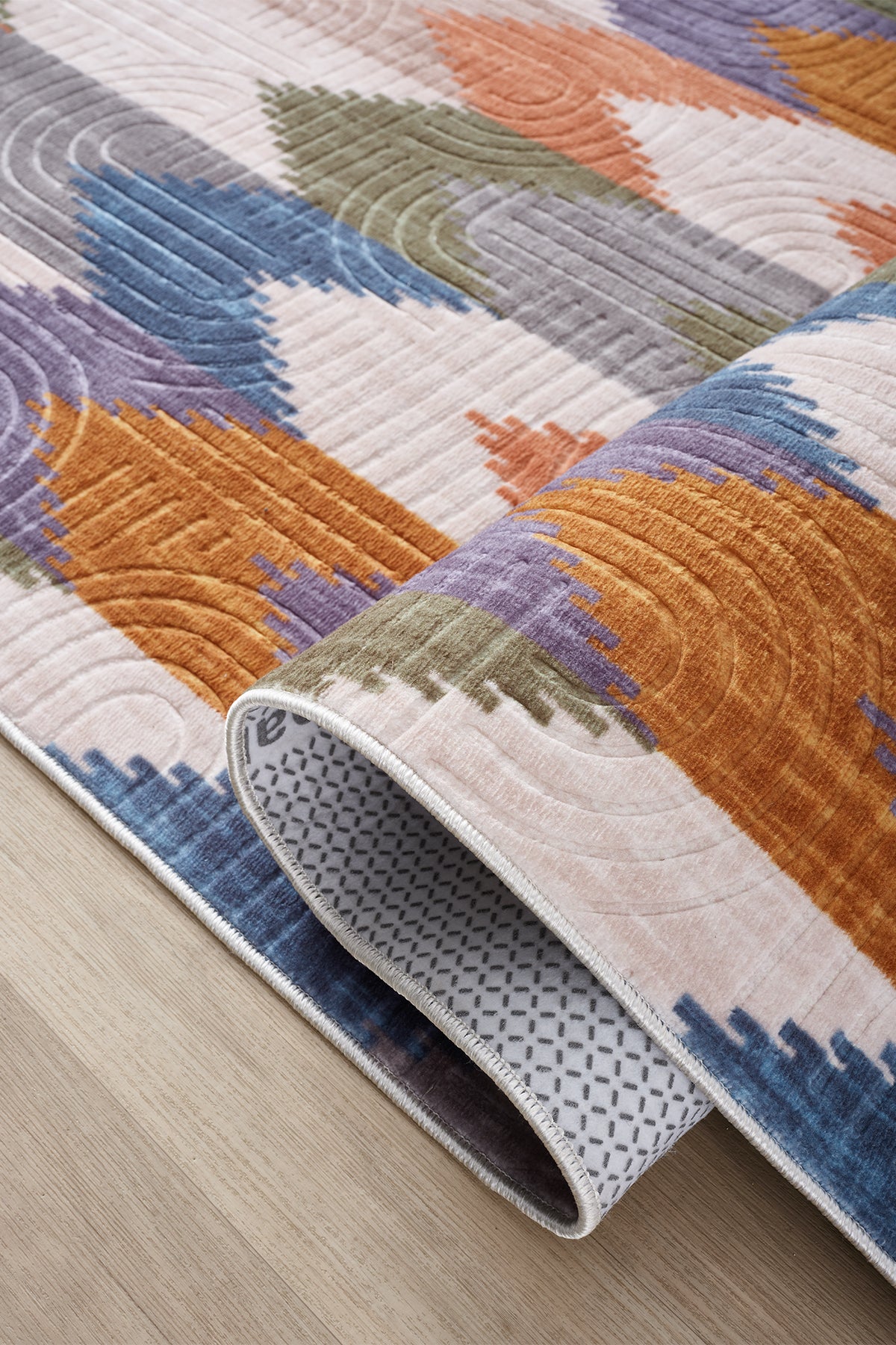 Modern Multi Seri Bohem Desen Yıkanabilir Kaymaz Taban Leke Tutmaz Halı Kilim Yolluk RCMULTI_001