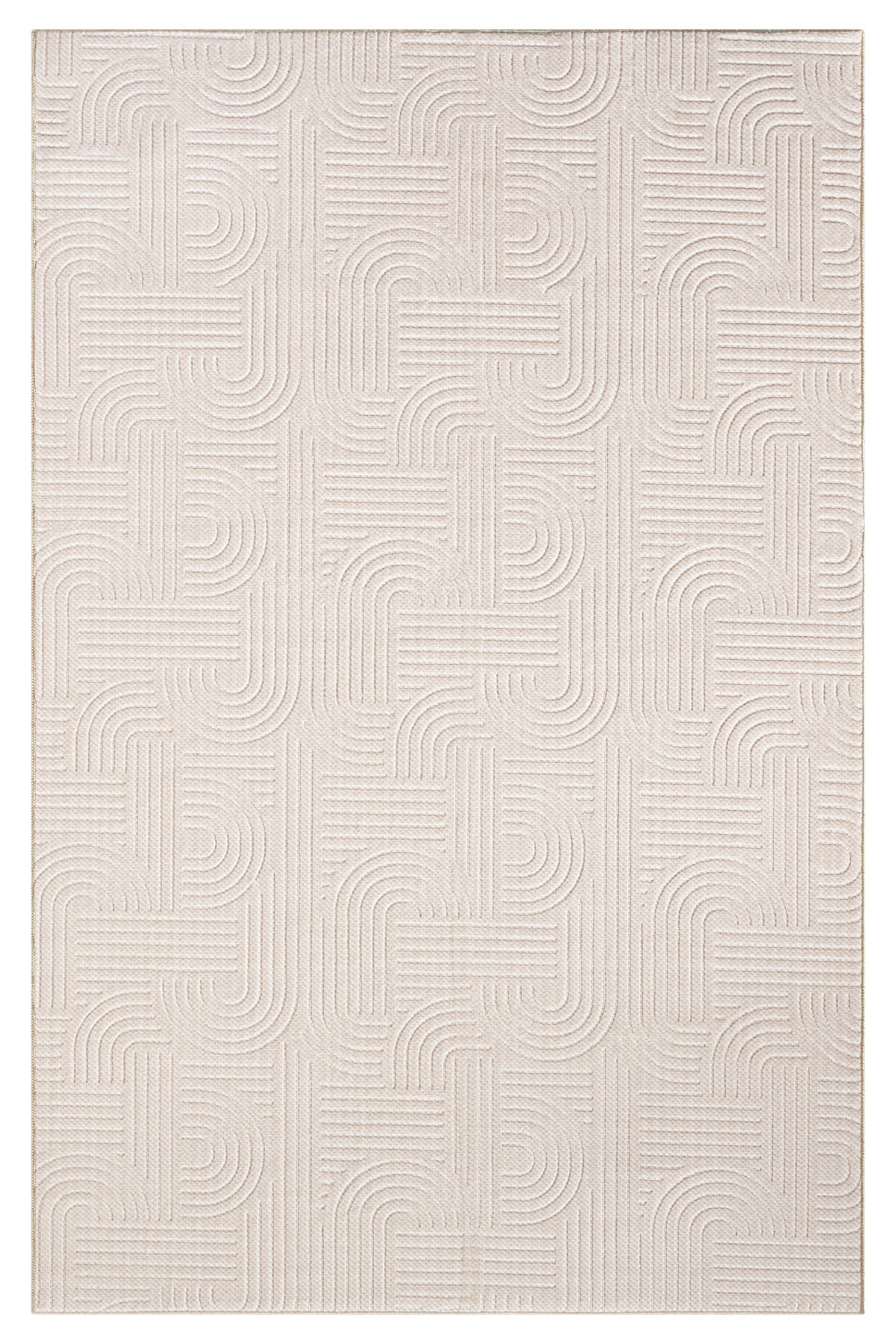 Premium Bohem Yıkanabilir Leke Tutmaz Modern Sisal Bej Özel Seri Kaymaz Taban Halı Yolluk