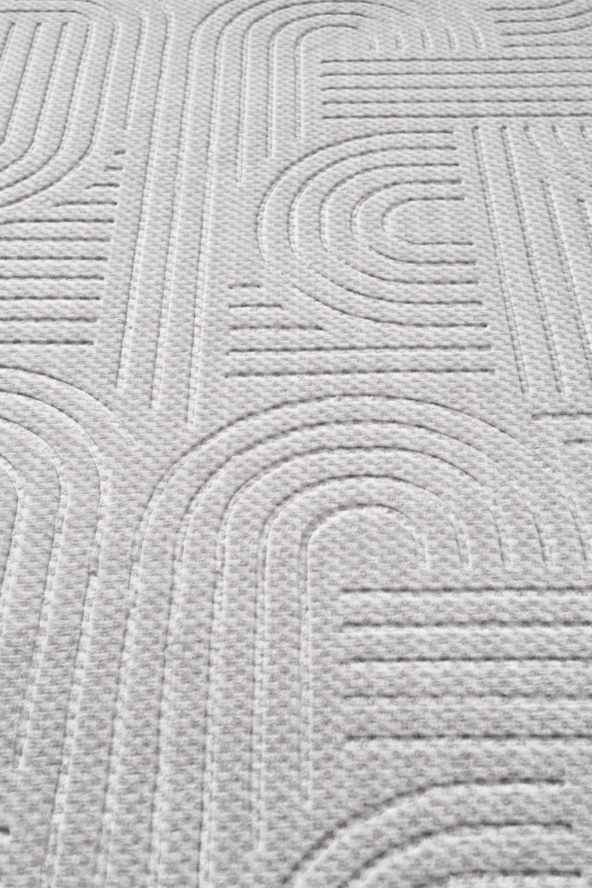 Bohem Kilim Yıkanabilir Leke Tutmaz Modern Sisal Açık Gri Özel Seri Kaymaz Taban Halı Yolluk