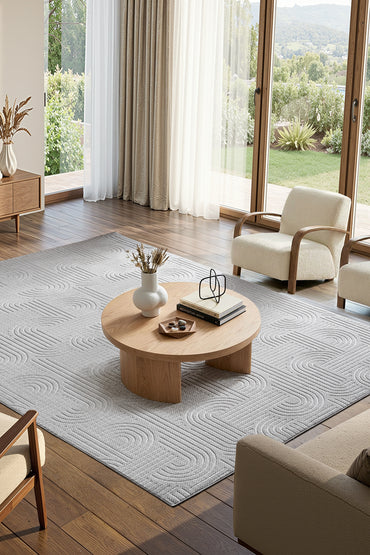 Premium Bohem Yıkanabilir Leke Tutmaz Modern Sisal Açık Gri Özel Seri Kaymaz Taban Halı Yolluk