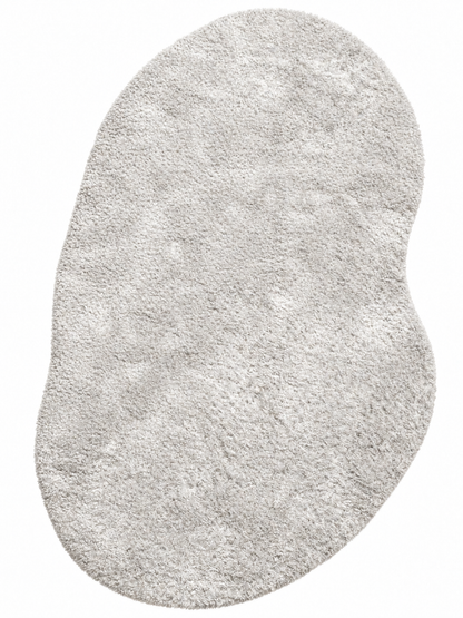 Natural Serisi Krem Yoğun Dokulu Polyester Pamuk Tabanlı Modern Halı Yolluk Oturma Odası Salon Halısı NTRL-01-1120