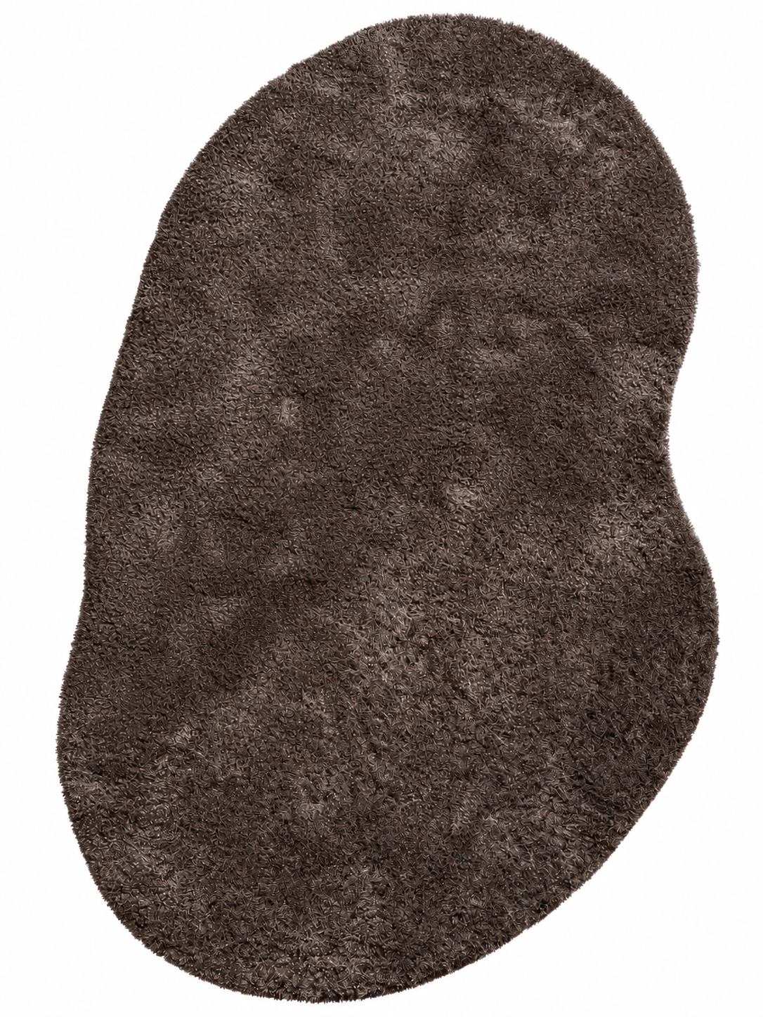 Natural Serisi Kahverengi Yoğun Dokulu Polyester Pamuk Tabanlı Modern Halı Yolluk Oturma Odası Salon Halısı NTRL-01-2386
