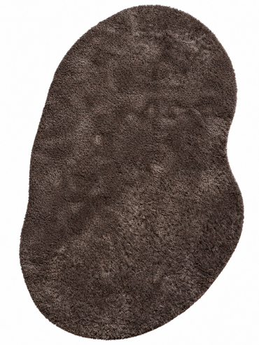 Natural Serisi Kahverengi Yoğun Dokulu Polyester Pamuk Tabanlı Modern Halı Yolluk Oturma Odası Salon Halısı NTRL-01-2386