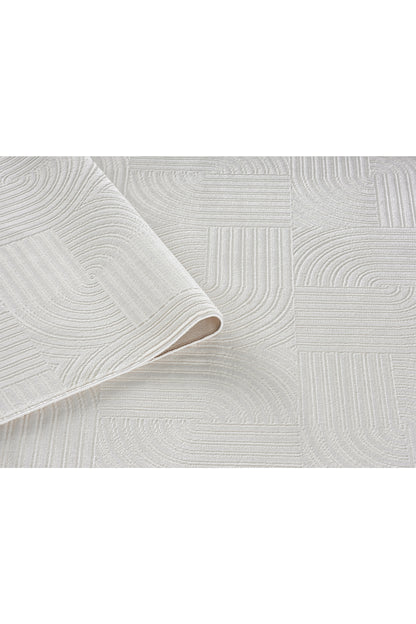 Polo Serisi İnce Dokulu Polyester Pamuk Tabanlı Modern Halı Yolluk Oturma Odası Salon Halısı POLO6811