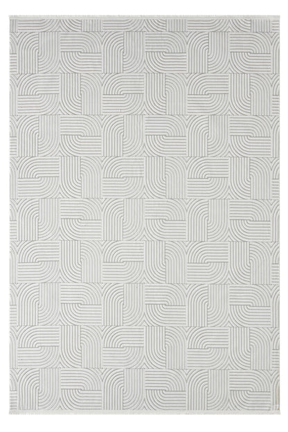 Polo Serisi İnce Dokulu Polyester Pamuk Tabanlı Modern Halı Yolluk Oturma Odası Salon Halısı POLO6813