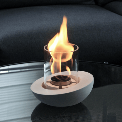 PURE-Fire v.4 Beton Şömine +1 Litre Şömine Yakıtı