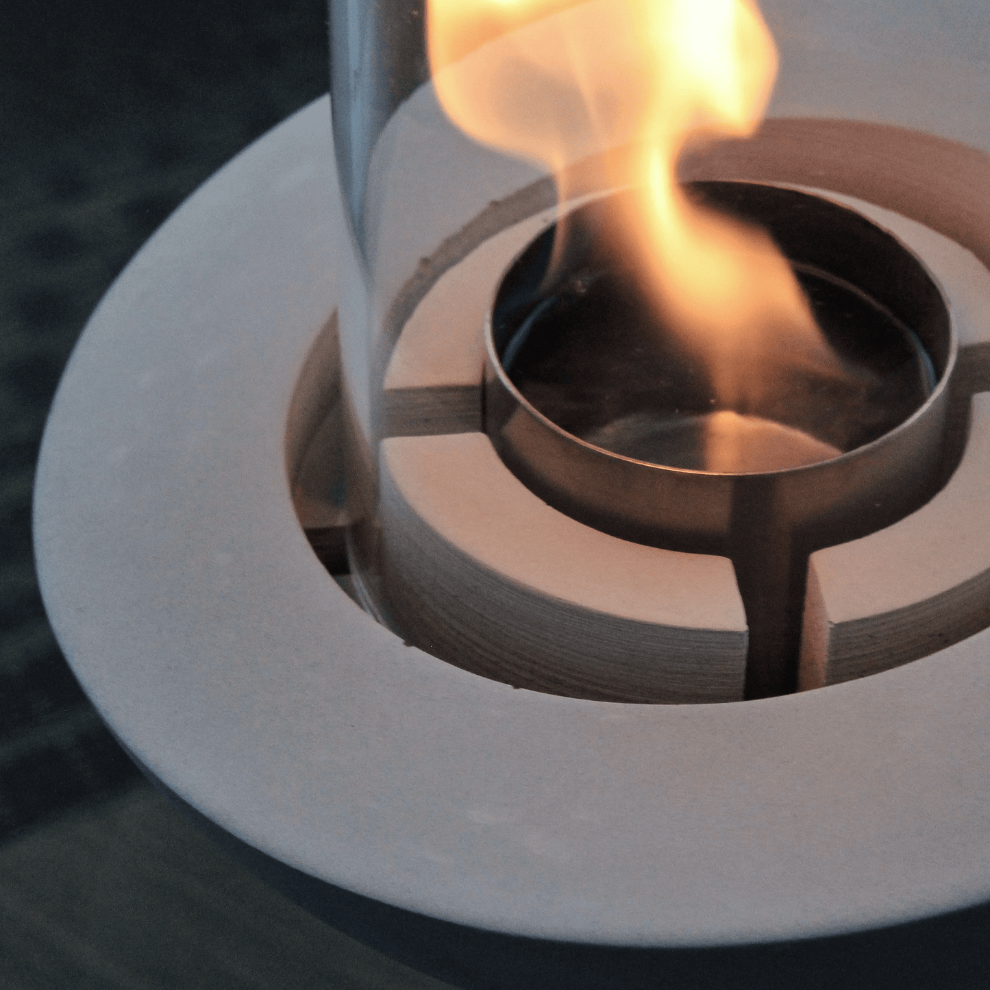 PURE-Fire v.4 Beton Şömine +1 Litre Şömine Yakıtı